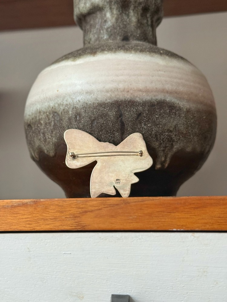 ZINA Sterling Silver Bow Brooch
