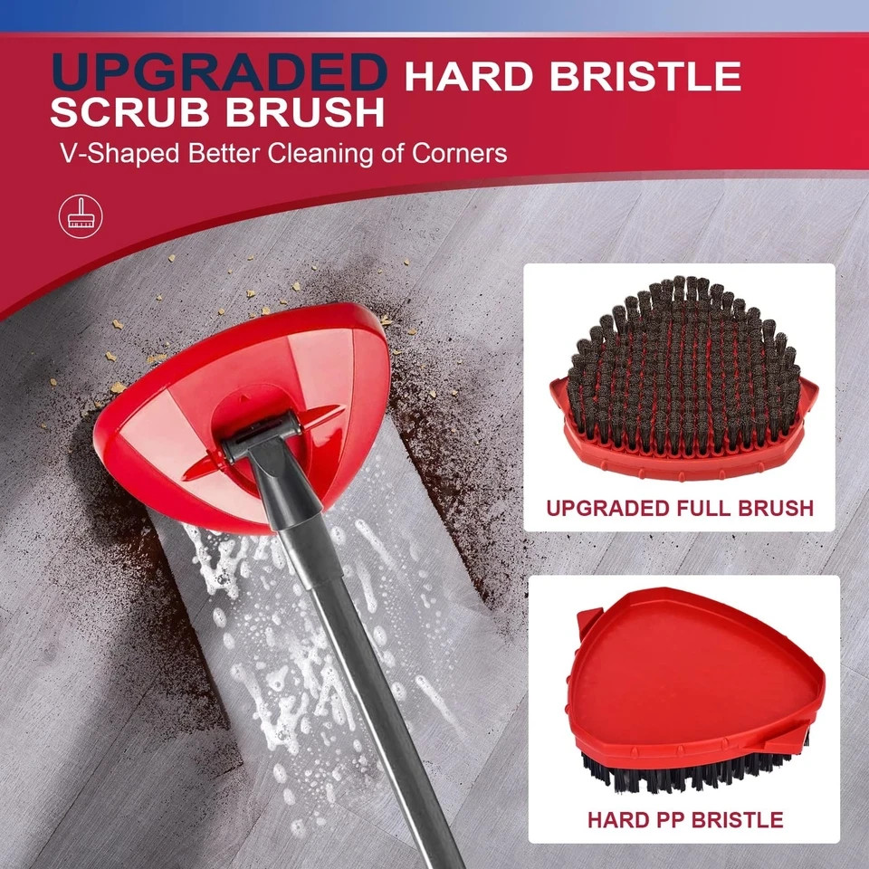 Upgraded Scrub Brush Compatible with O-Cedar EasyWring 1 System 7 Pack Triangle