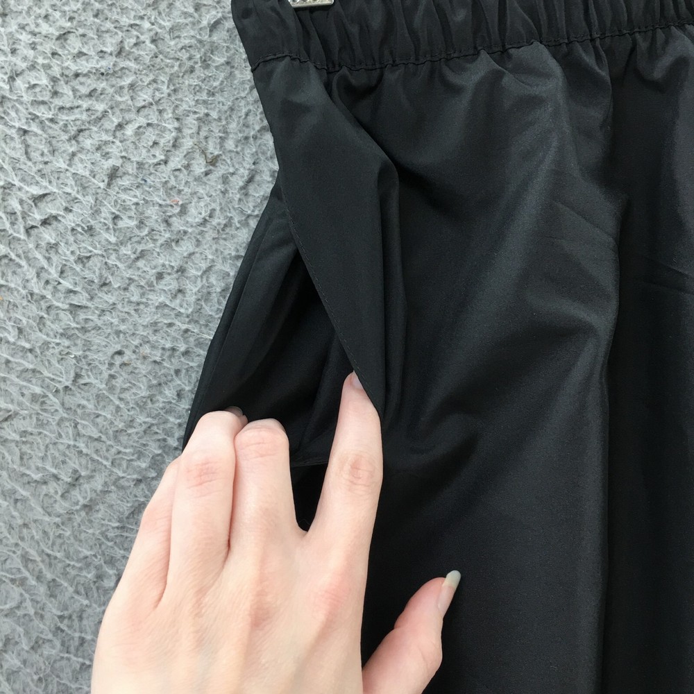 Reebok Activewear Shorts Mens Small Black Elastic Drawstring Waist Pull On