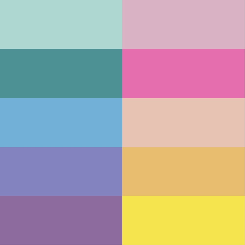 Create Basics 10 Color Kit Refill 20PK Pastel