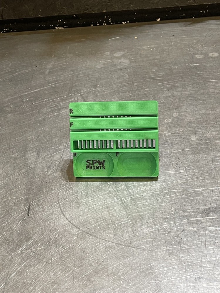 Disk Brake Pad Organiser, Bicycle Tools, SPW Prints UK