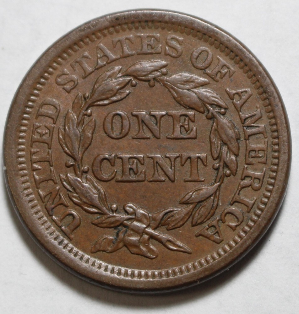 1855 Large Cent M597