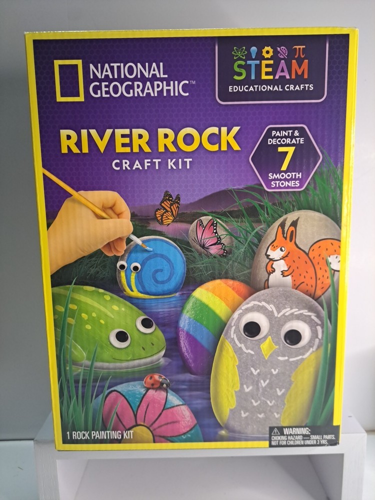 National Geographic River Rock Craft Kit