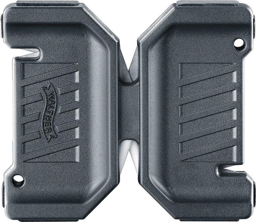 Walther Knife Sharpener Compact Pocket Kitchen 2 Angles 17 & 25 Carbide Ceramic