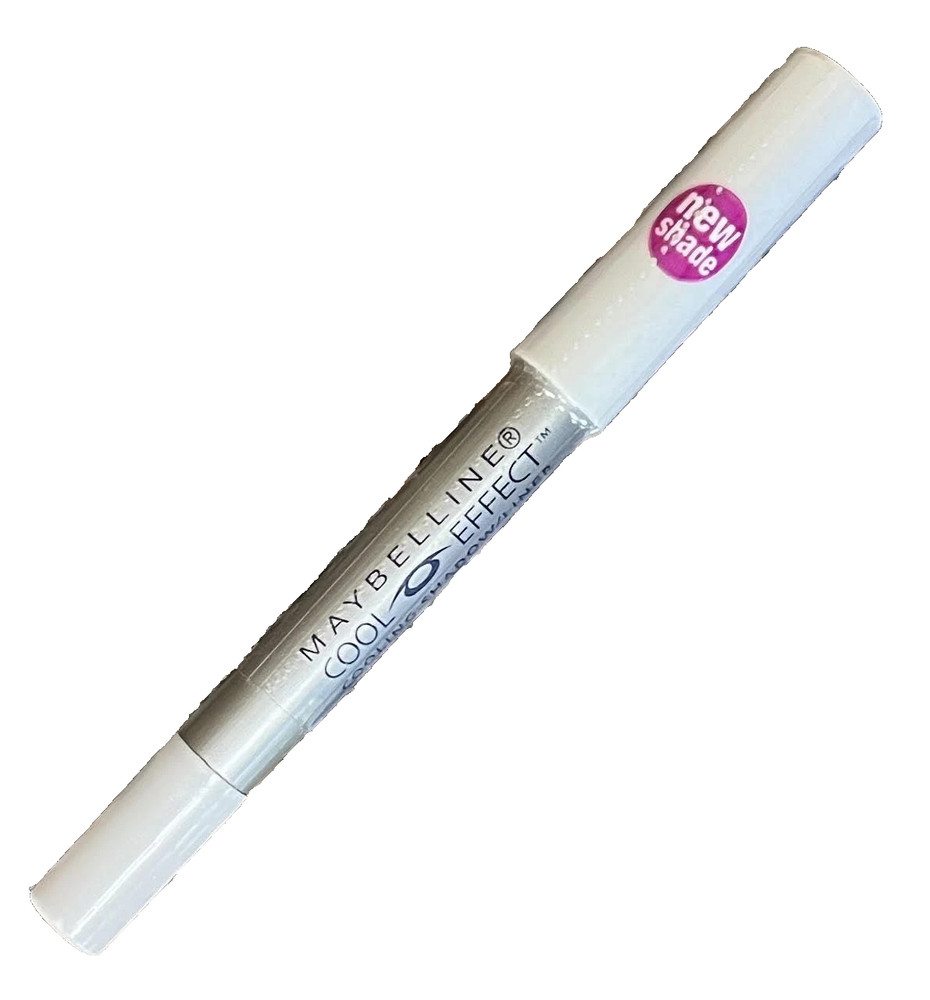 Maybelline Cool Effect Cooling Eye Shadow Liner PENCIL CRAYON - BEWITCHING WHITE