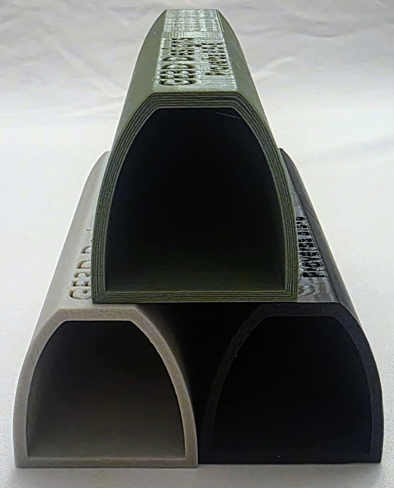 3D Printed D-Shaped Pleco Breeding Cave w/ Removable Back | Stackable Breeding