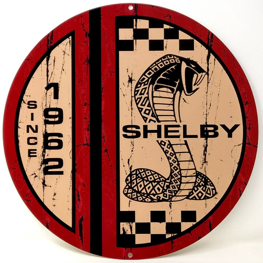 SHELBY SPLIT CIRCLE DISTRESSED METAL SIGN - 19x19 (Large)