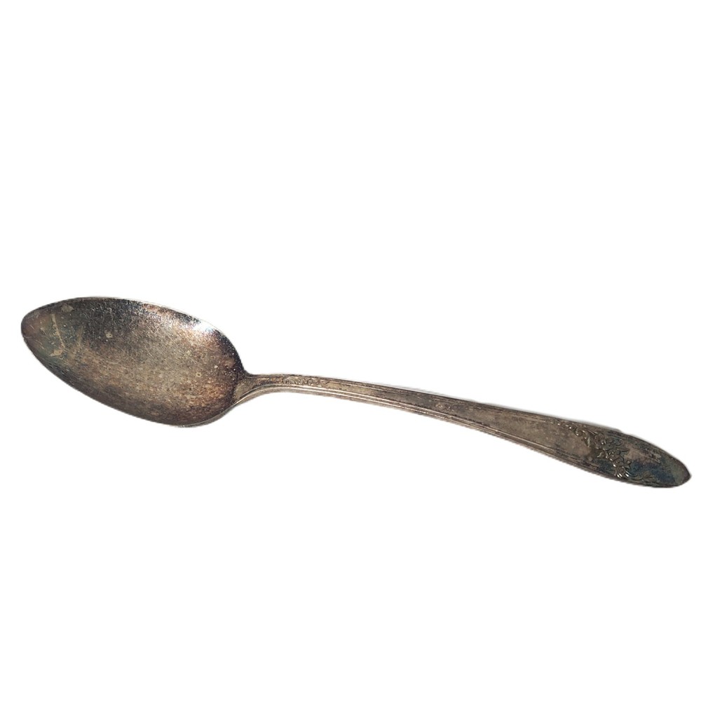 tudor plate oneida community spoon 8"