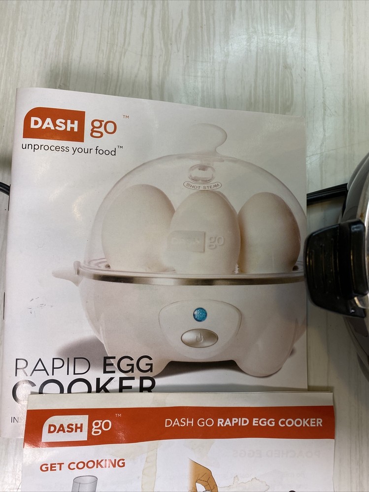 Dash Rapid Egg Cooker: 6 Egg Capacity Electric Egg Cooker for Hard Boiled Eggs,