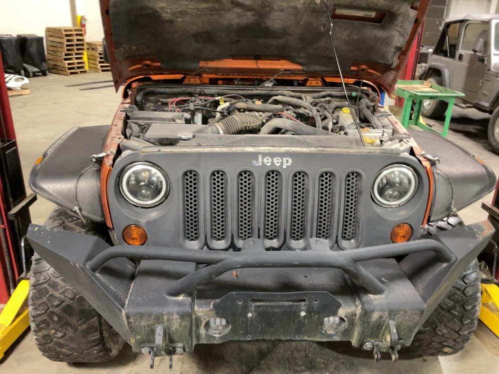Used Windshield Frame fits: 2011 Jeep Wrangler Grade A