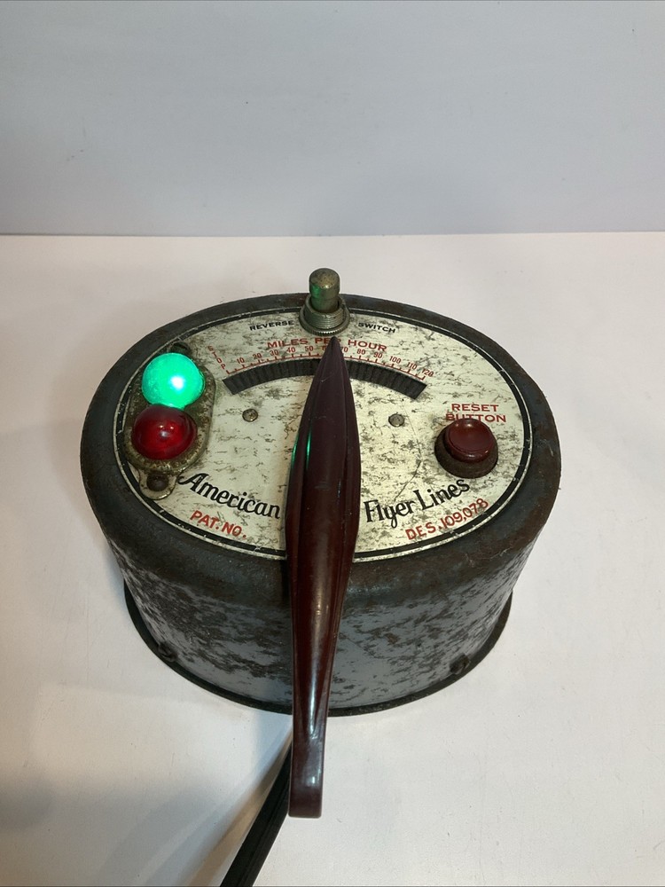 Vintage American Flyer Lines Train Transformer Controller Power Tested