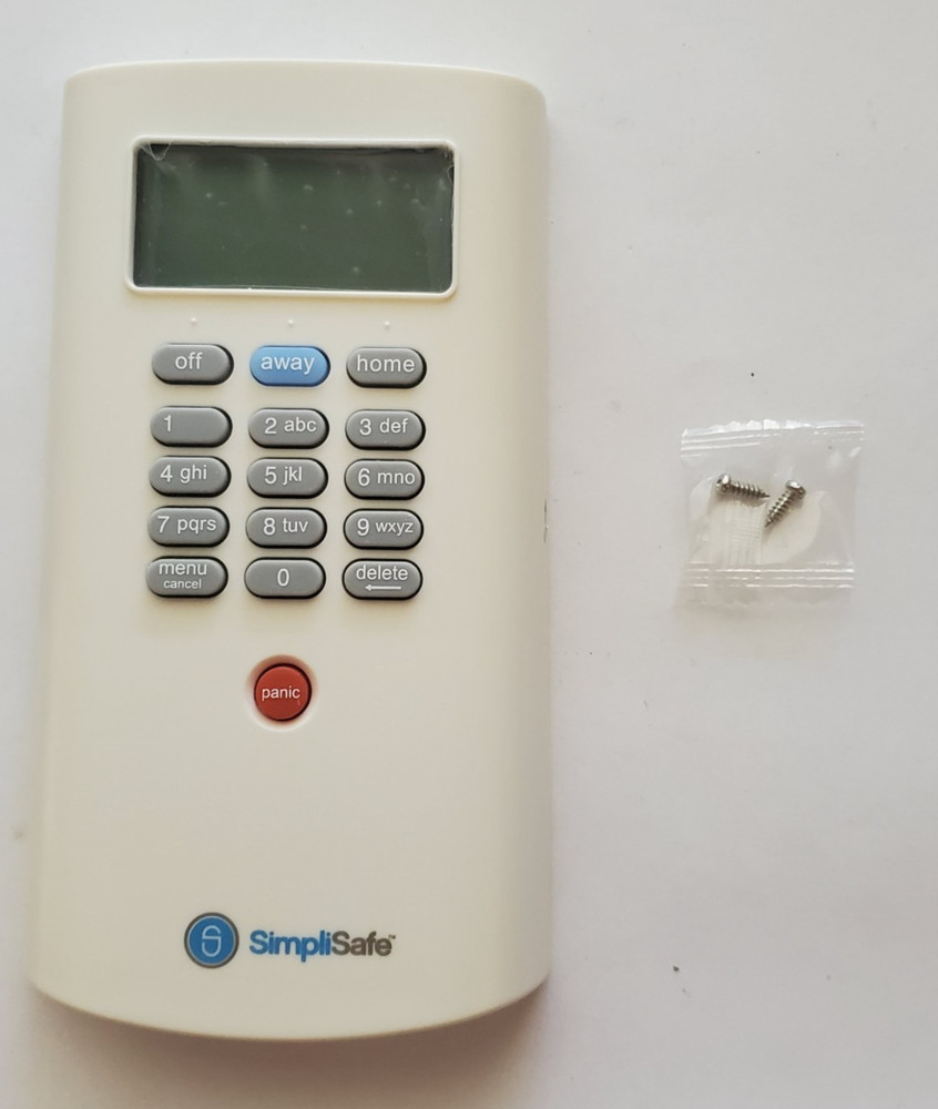 SimpliSafe Wireless Keypad, (KP1000 - Gen 1), See Description