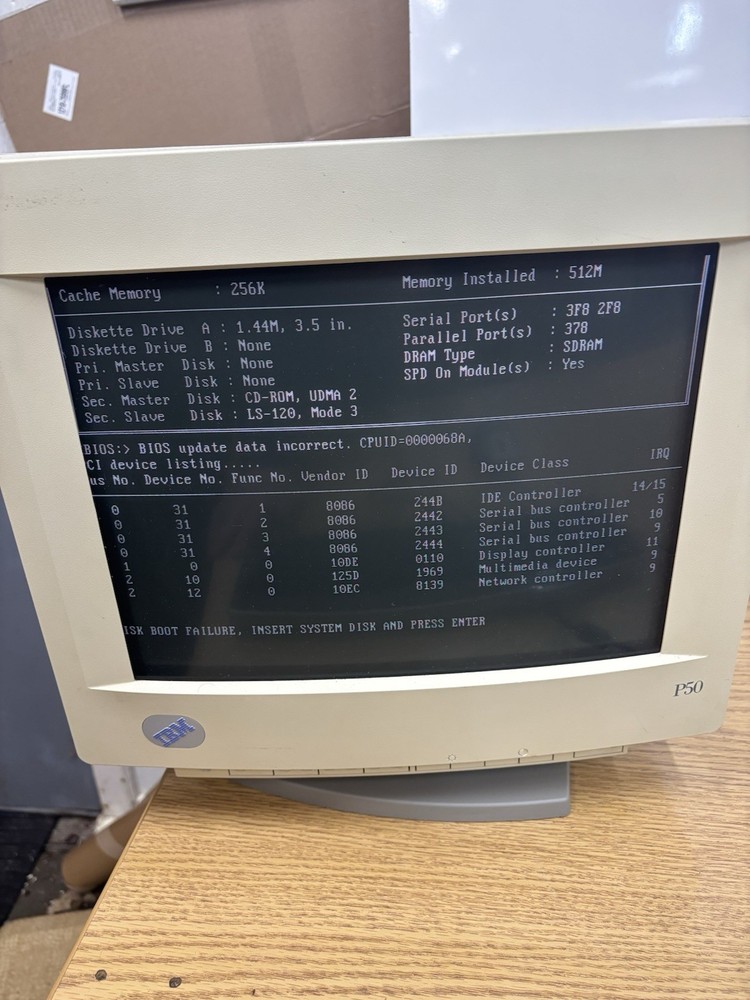 Vintage Desktop Tower PC ***Powers On