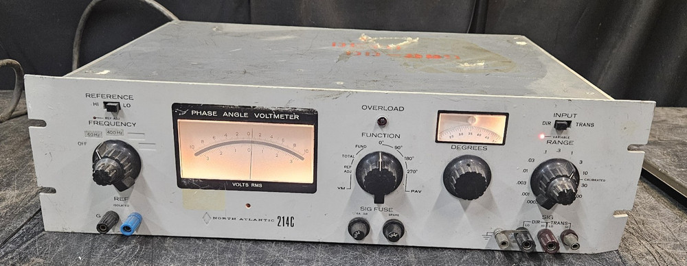 North Atlantic Phase Angle Voltmeter Model 214C