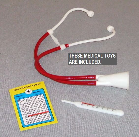 SEWING PATTERN ~ Hedda Get Bedda ~ WHIMSIES PLUS med kit with Thermometer!