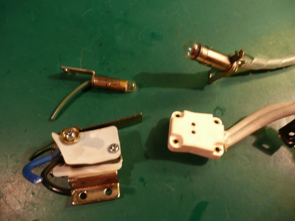 Elmo SP-F Projector Replacement Parts Switch & Light Bulbs