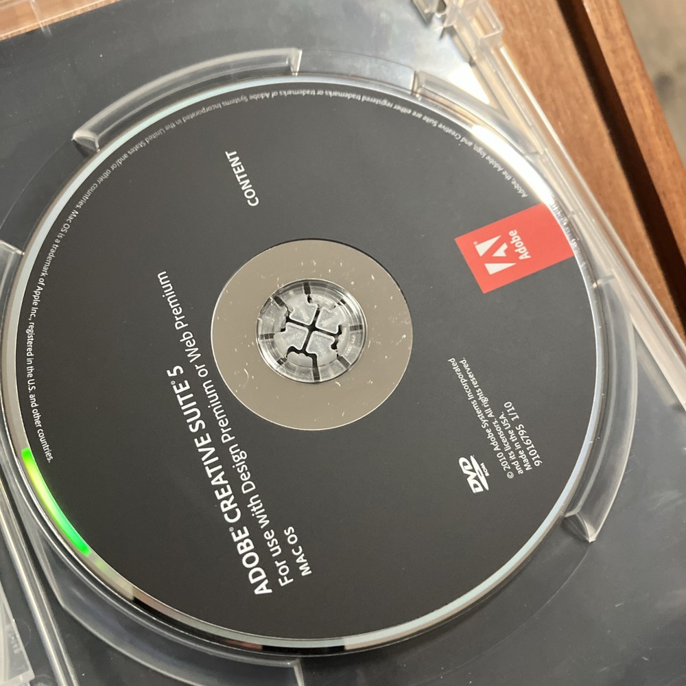 Adobe Creative Suite 5 Web MAC OS Premium Cs5 With Key Apple