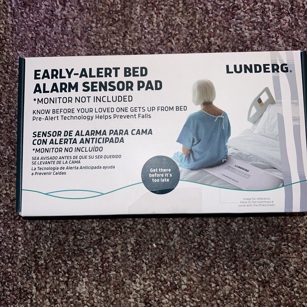 Lunderg Early Alert Bed Alarm System Sensor Pad Bed Sensor Pad