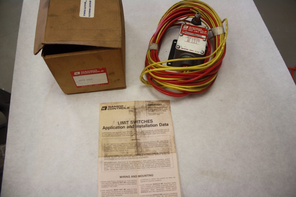 NAMCO EA770-40000 LIMIT SWITCH