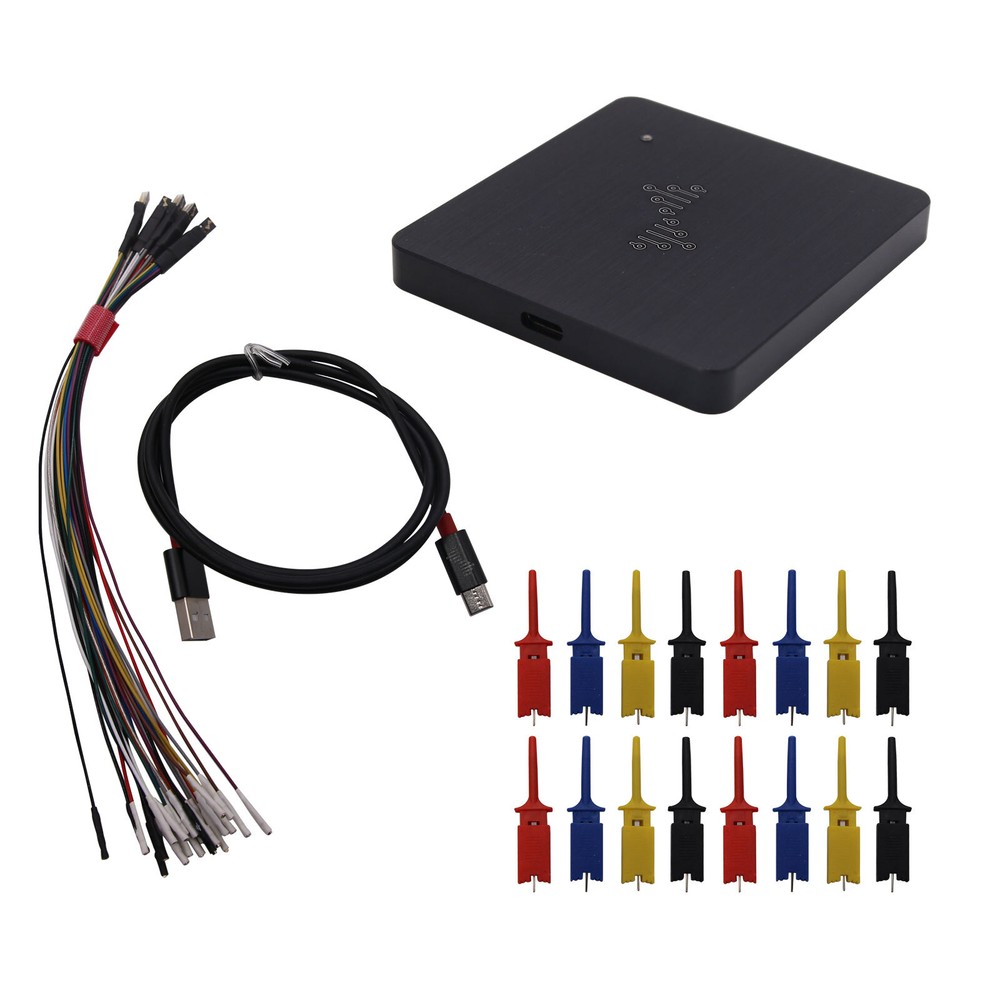 USB Logic Analyzer 16CH 16G Depth 100MHz Sampling Rate Basic Version