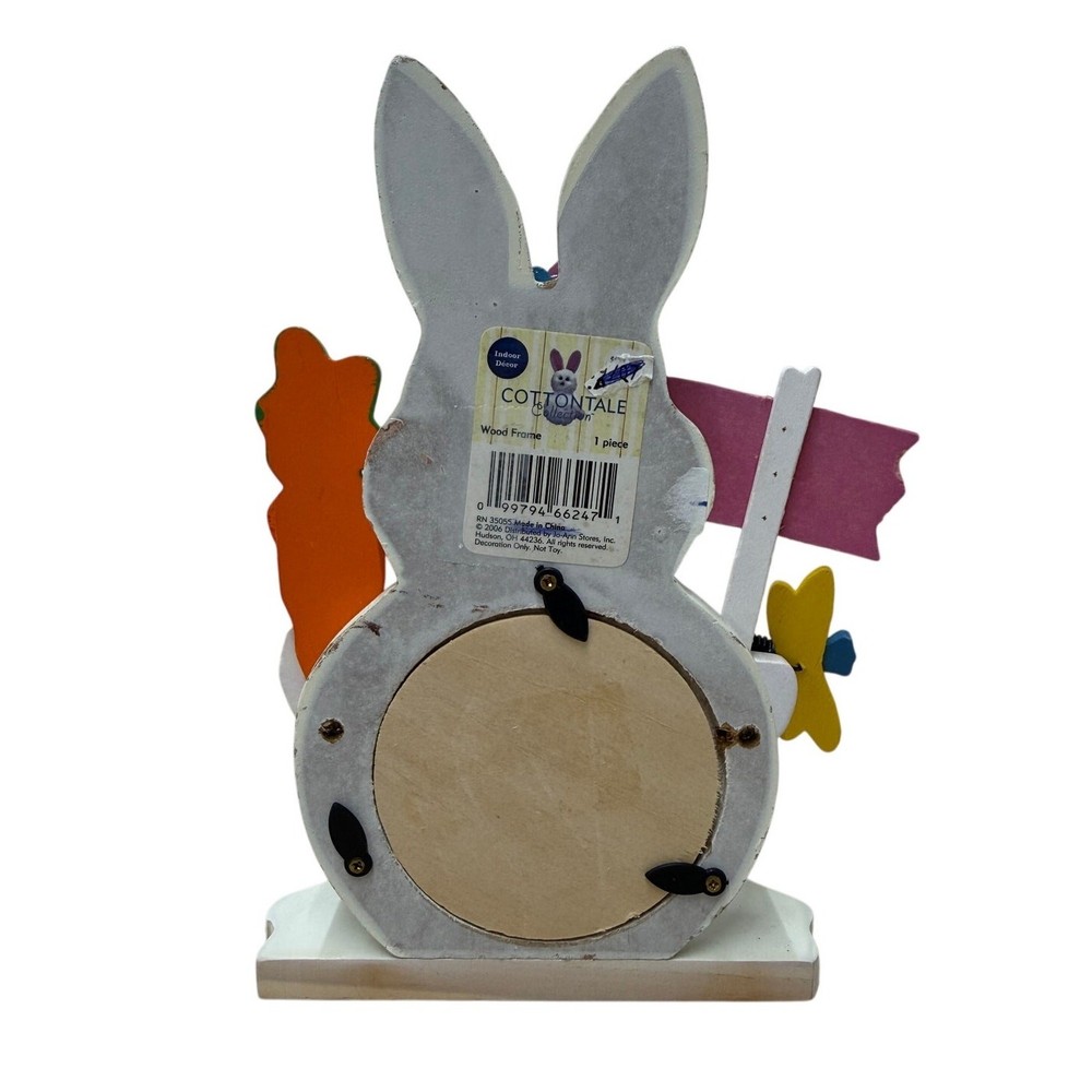 Cotton Tale Bunny Photo Frame Easter Decor