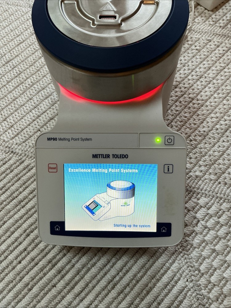 METTLER TOLEDO MP90 Melting point determination