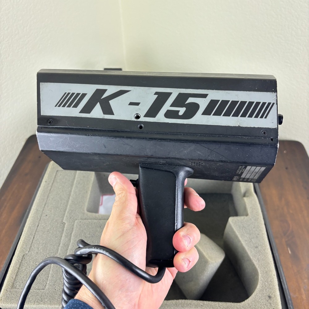 MPH K - 15 Radar Gun, w/Case - Untested