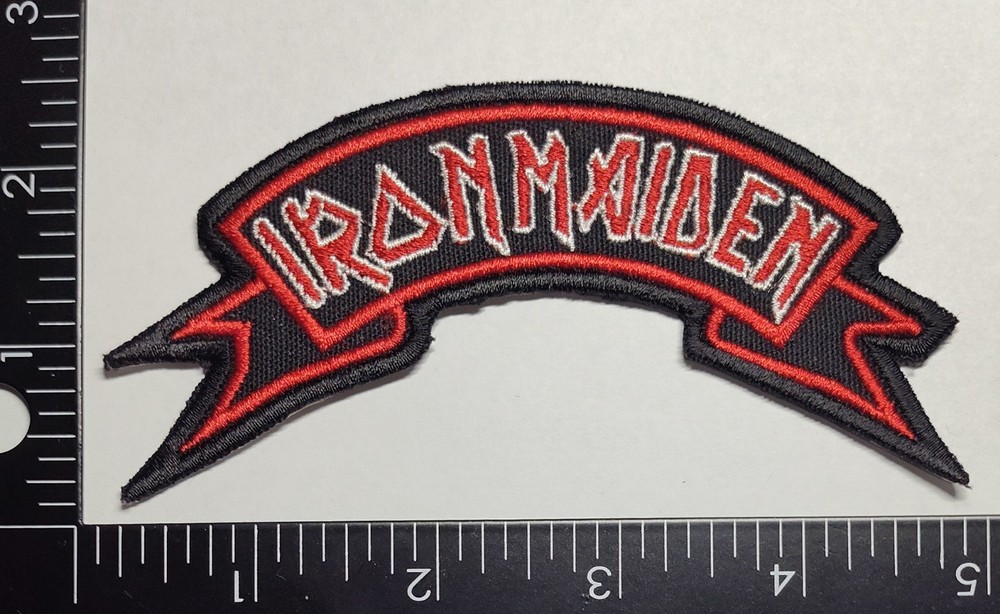 Iron Maiden Patch Rock Music Patch Hook Loop Tactical High Quality Patch