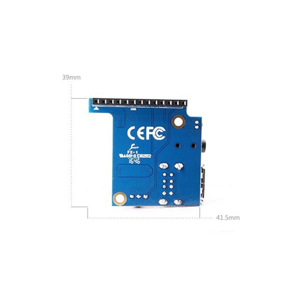 1* Specialized Expansion Board for Orange Pi Zero PC IO Microphone Two USB