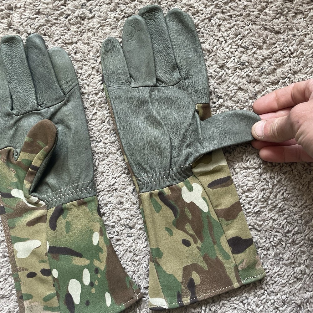 MASSIF Cold Weather Flight Gloves Prototype Multicam Size 10