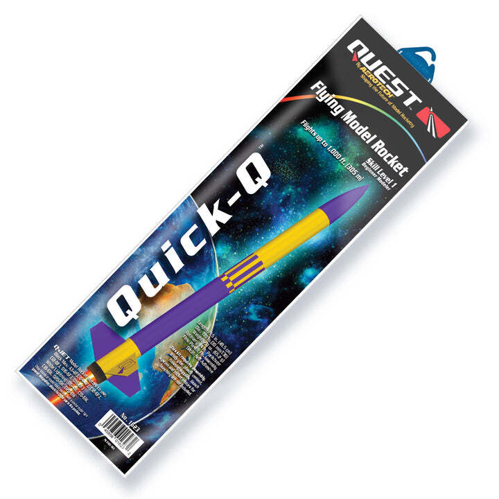 Quest Flying Model Rocket Kit Quick Q QST 1623