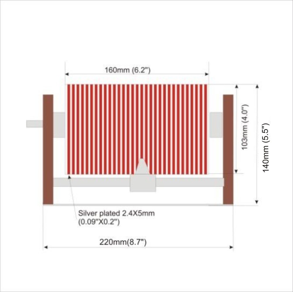 GIANT VARIABLE ROLLER INDUCTOR COIL-48uH- LINEAR POWER AMPLIFIER-ANTENNA TUNER