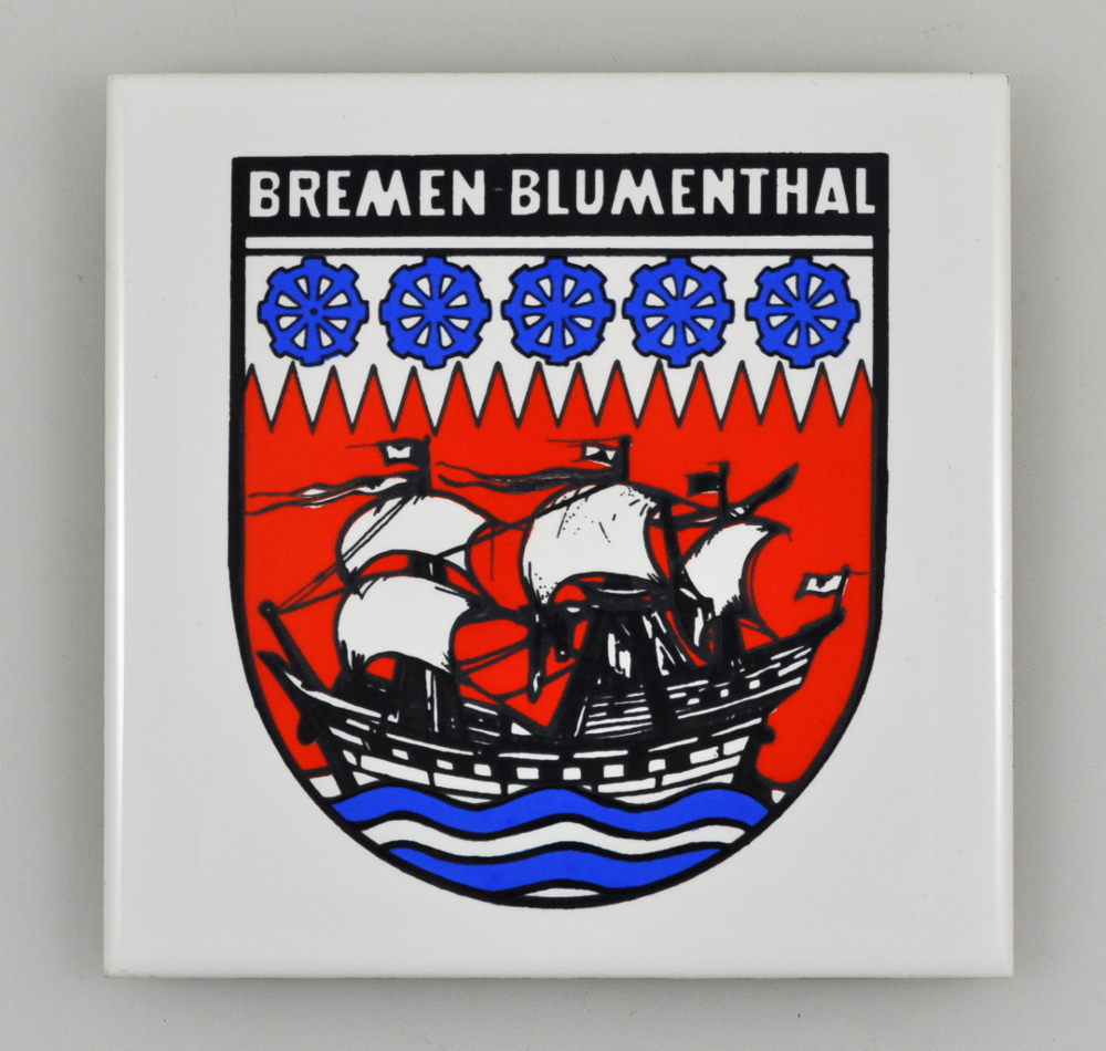 Tile / Wall Tile - Bremen Blumenthal - 10.8cm x 10.8cm