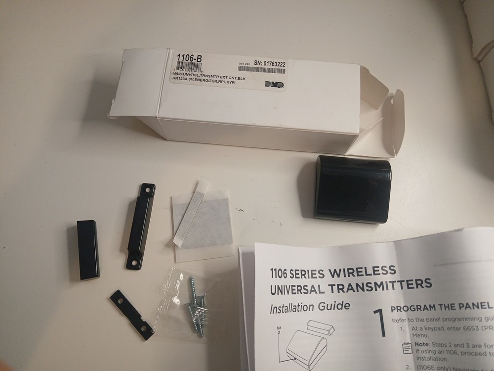 DMP 1106-B Wireless Universal Transmitter, Black