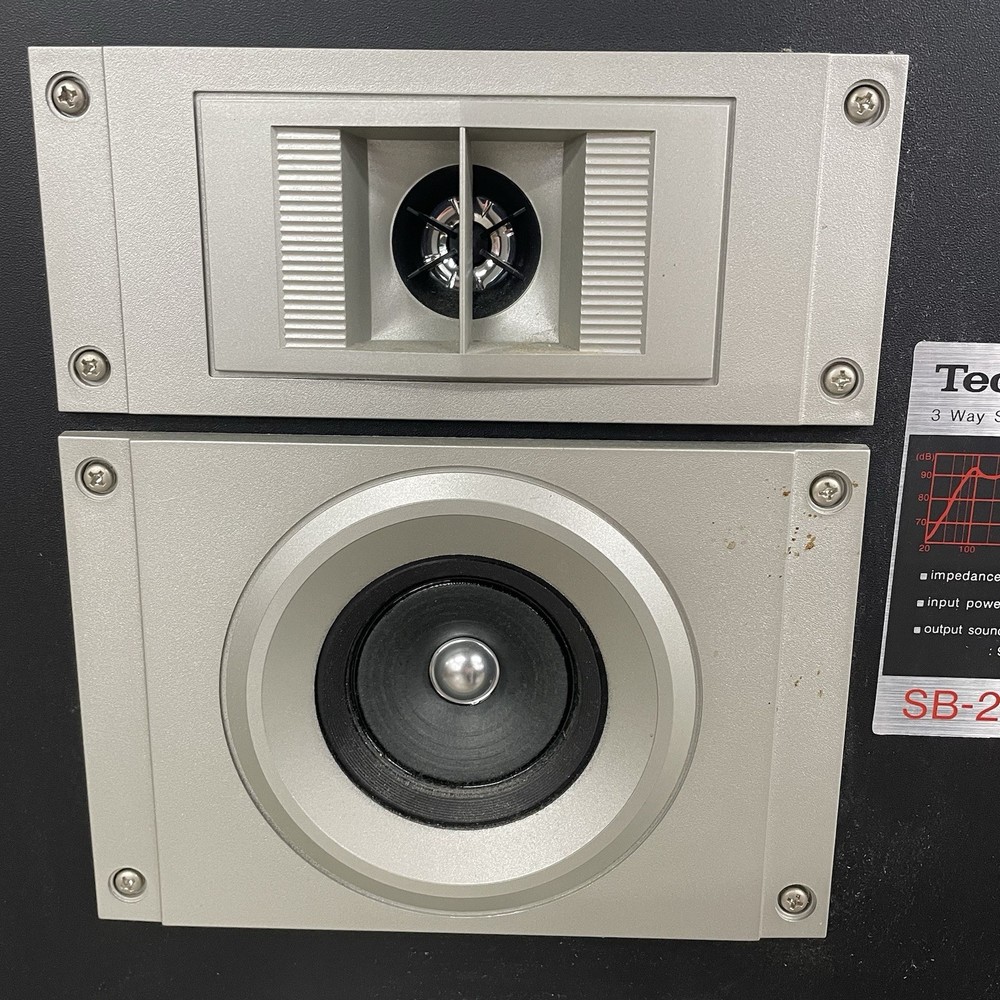 Technics SB-2525 Stereo 3-way Speaker System 120w Watts