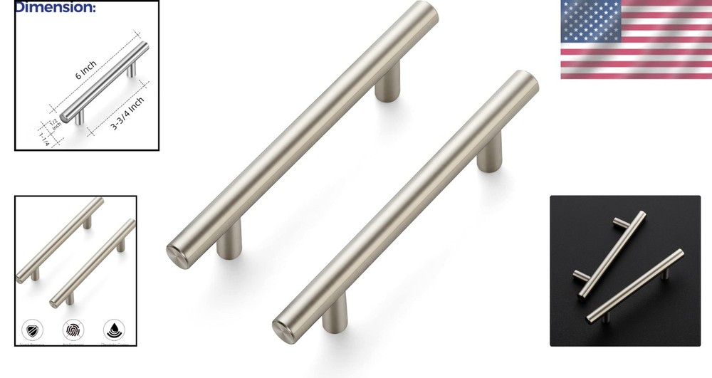 30 Pack Satin Nickel Kitchen Drawer Pulls