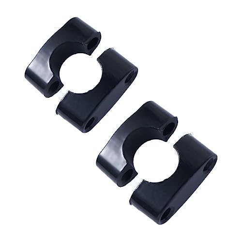 Handlebar Mount Clamps, Motorcycle Handlebar Risers Mount Clamp Aluminum