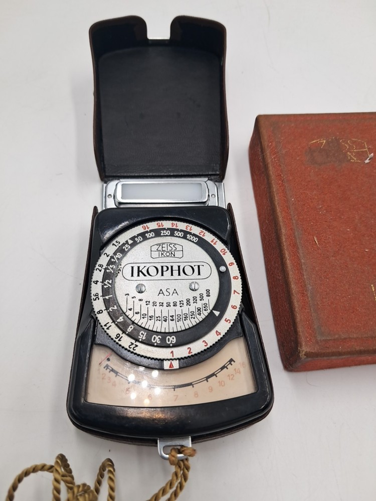 Zeiss Ikon IKOPHOT Light Meter /w Case - 1/2 Box - Insert