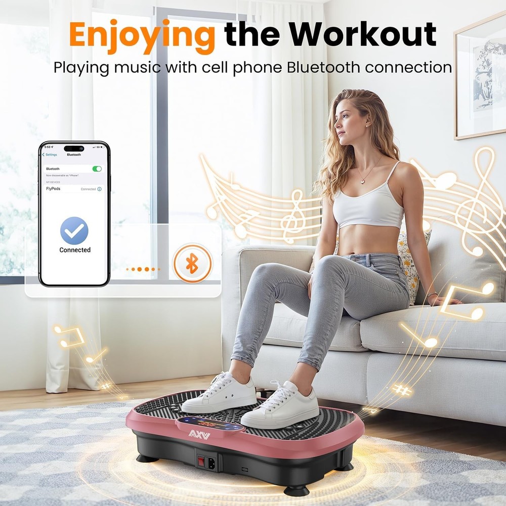 Remote-Controlled Vibration Plate for Slimming & Enhanced Muscle Activation!