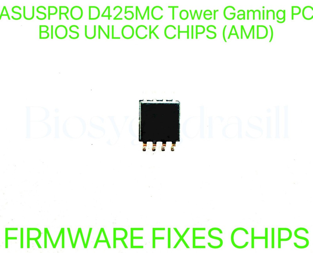 ASUSPRO D425MC Tower Gaming PC, ADMIN NO PASSWORD FIRMWARE FIXES BIOS CHIP - AMD