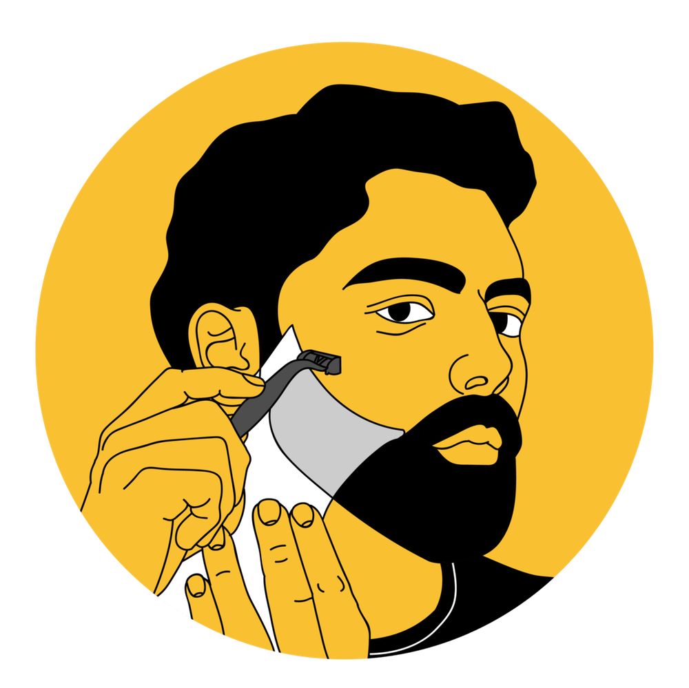 Beard Shaping Tool and Hair Trimmer Guide - Plus Version