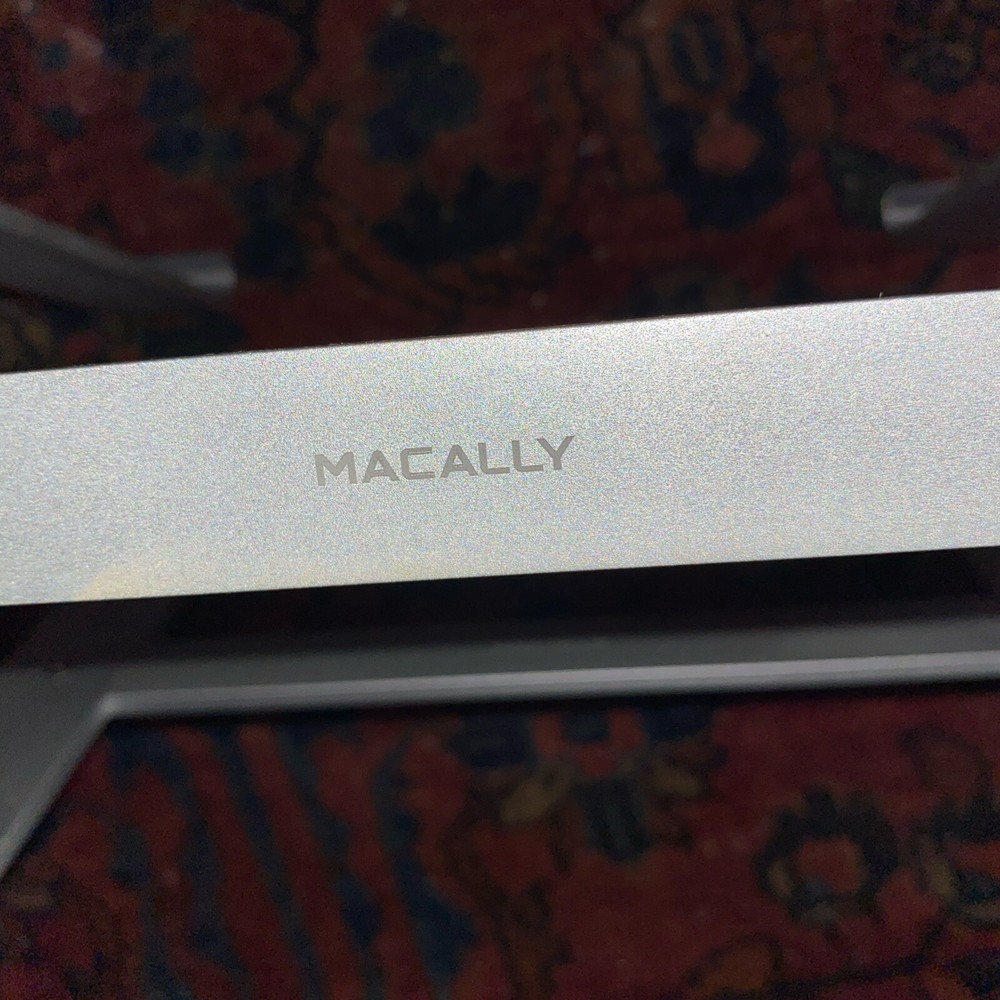 Laptop Stand Aluminum Macally Fixed Riser Modern