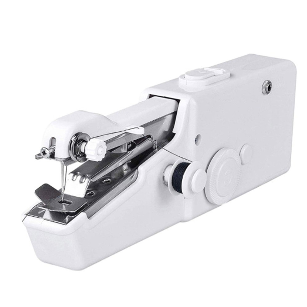 Hand Sewing Stitch Needlework Cordless Clothes Fabrics Electric Sewing Machine