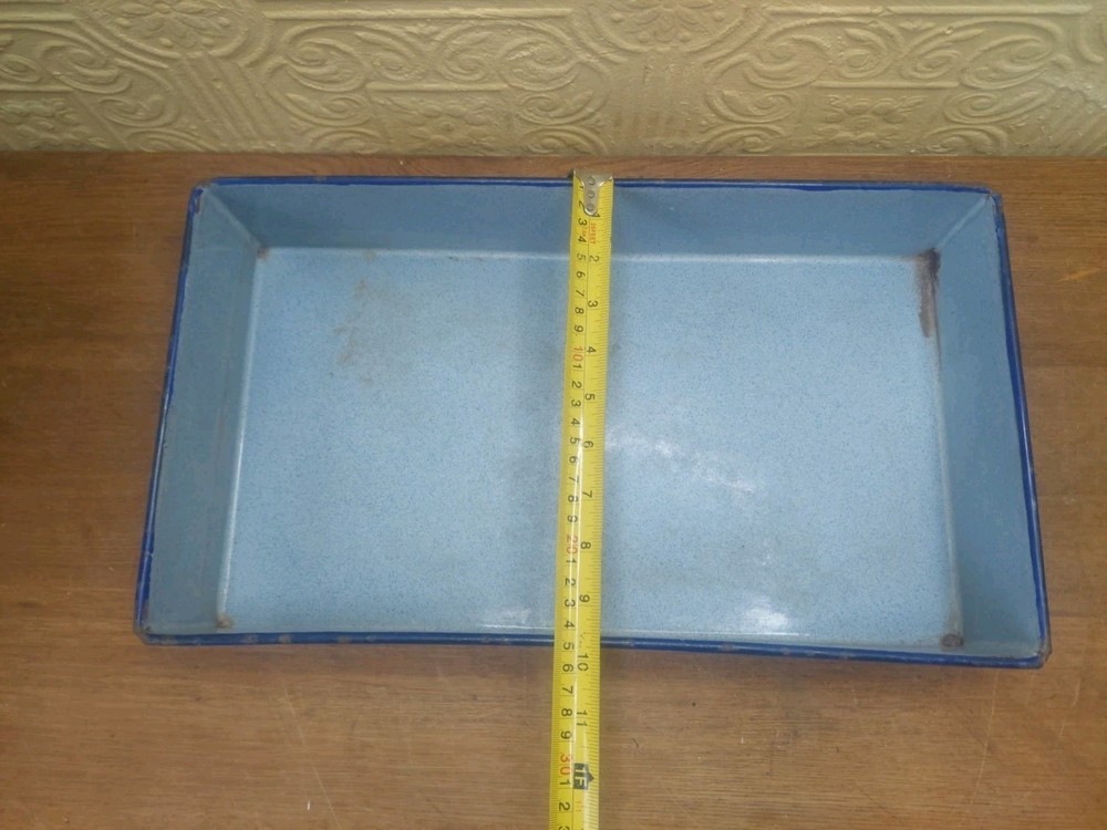 Vintage Enamel Photographic Development Tray