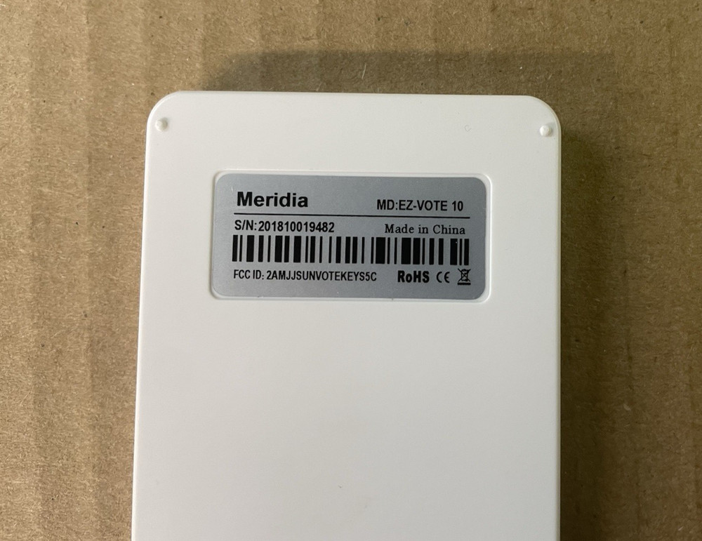 Meridia EZ-VOTE Audience Response System clickers w/ USB receiver MD-EA1000