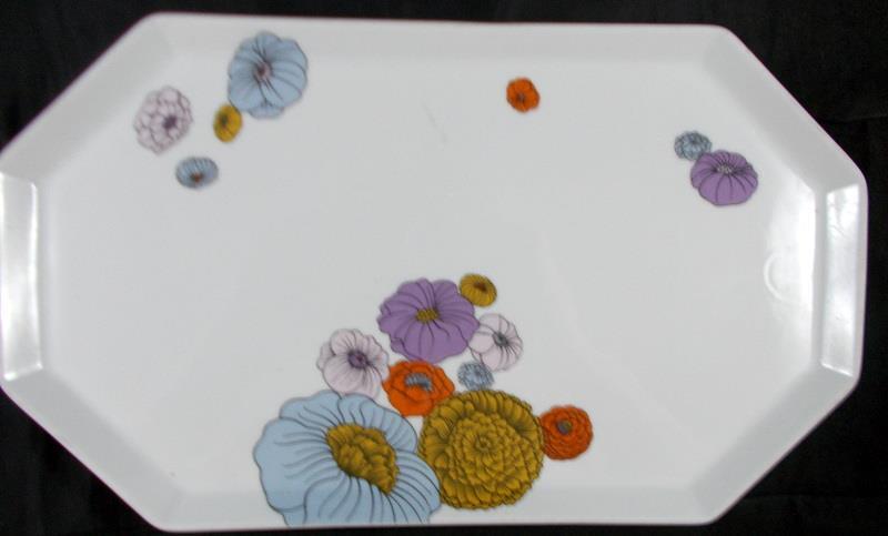 Rosenthal Patras 14 Inch Platter Polygon Shape