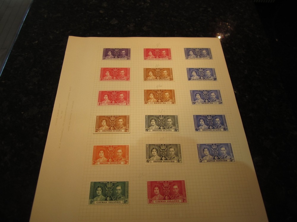 British Commonwealth Stamp Collection - Mostly Mint - 10 Pages