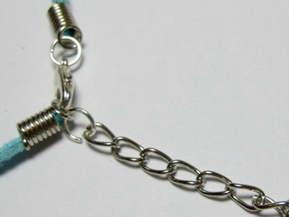 100 Silver Plated Extended Extension Jewelry Chains Tail Extender Finding