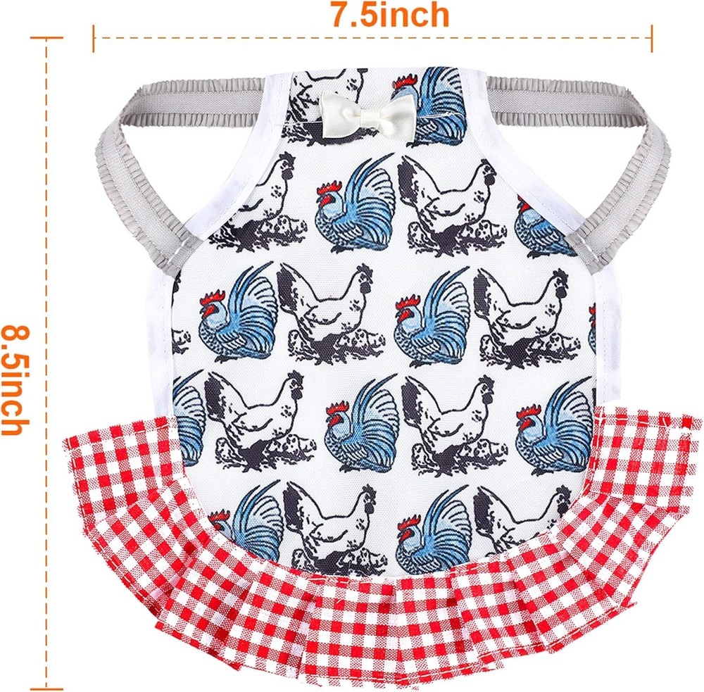 Chicken Saddle Set - Adjustable Hen Aprons for Ultimate Protection