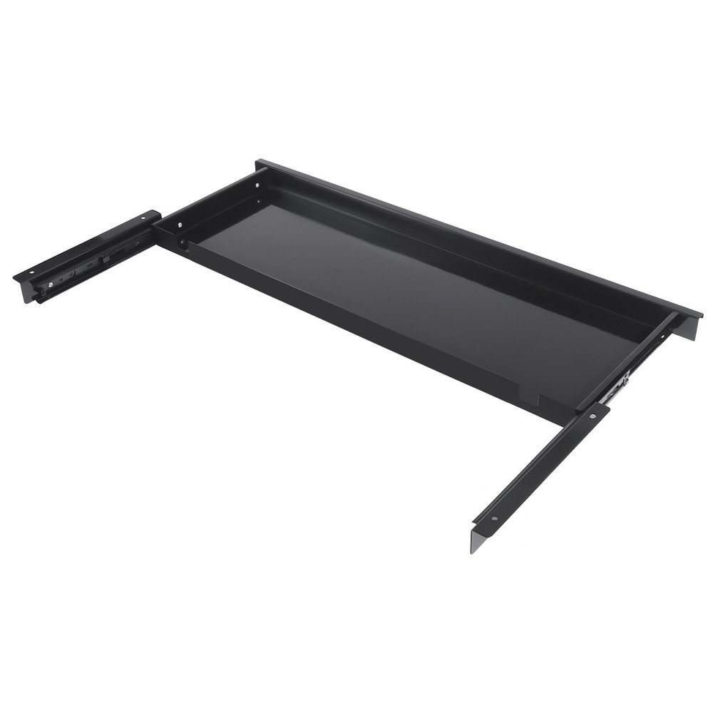 Sliding Under Table Drawer Pull Out Tray Under Desk Hidden Storage Accessories